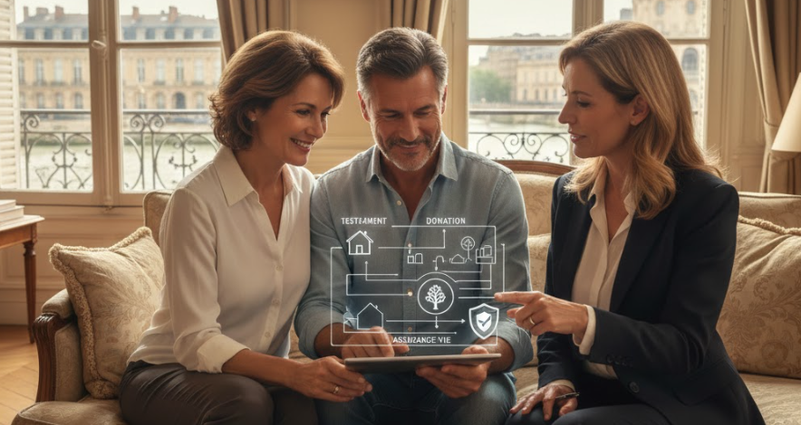 Image illustrative de l'article "Protéger son conjoint : testament, donation ou assurance-vie ?"
