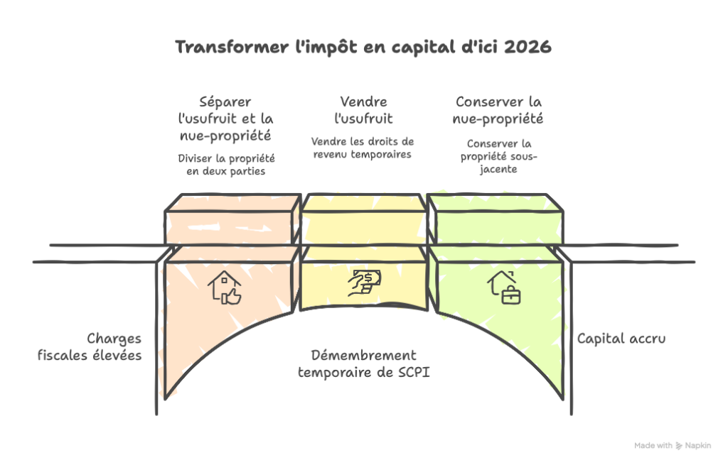fonctionnement démembrement scpi