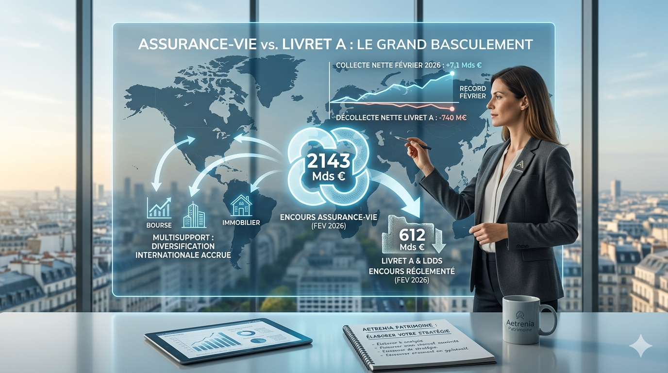 Image illustrative de l'article "L&rsquo;assurance-vie en 2026 : un engouement historique pour l&rsquo;épargne des Français"